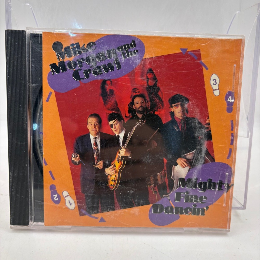Mike Morgan and the Crawl Mighty Fine Dancin CD Black Top BT 1064 1991 Blues